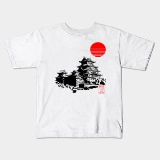 Himeji Castle Kids T-Shirt